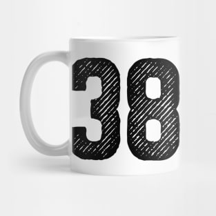 Rough Number 38 Mug